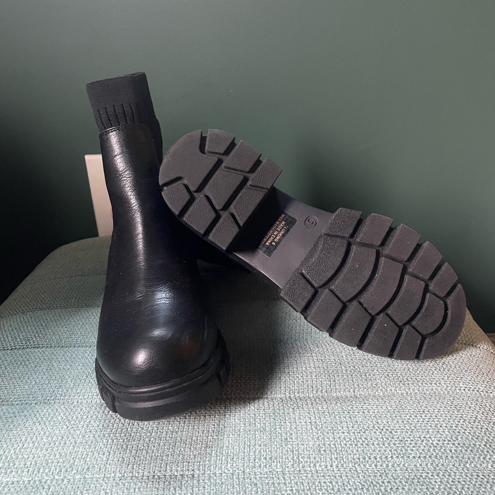 Black Sock Women’s Boots